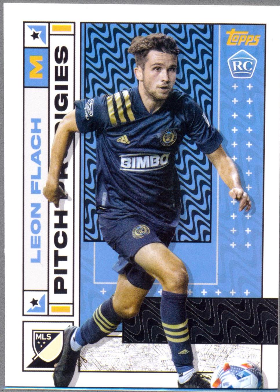 Leon Flach #59 Soccer Cards 2022 Topps MLS