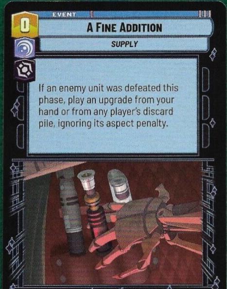 A Fine Addition #40 Star Wars Unlimited: Twilight of the Republic