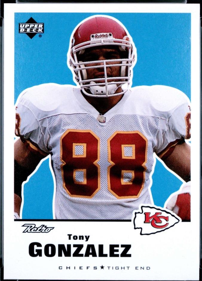 Tony Gonzalez #76 1999 Upper Deck Retro Football