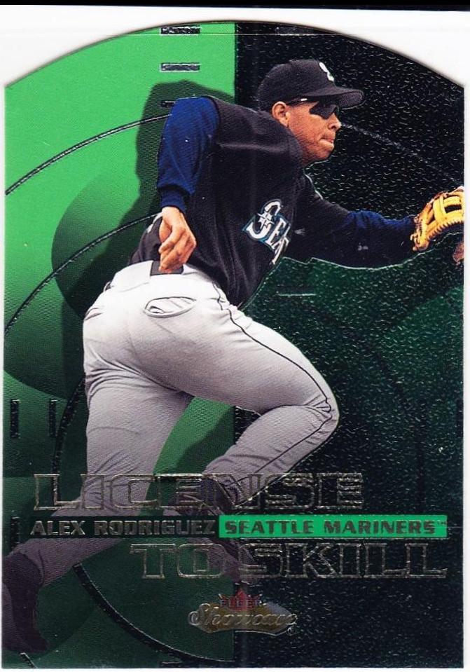 Alex Rodriguez #10 LS Prices | 2000 Fleer Showcase License to Skill ...