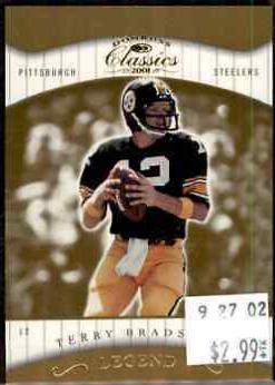 Terry Bradshaw #190 2001 Panini Donruss Classics Football