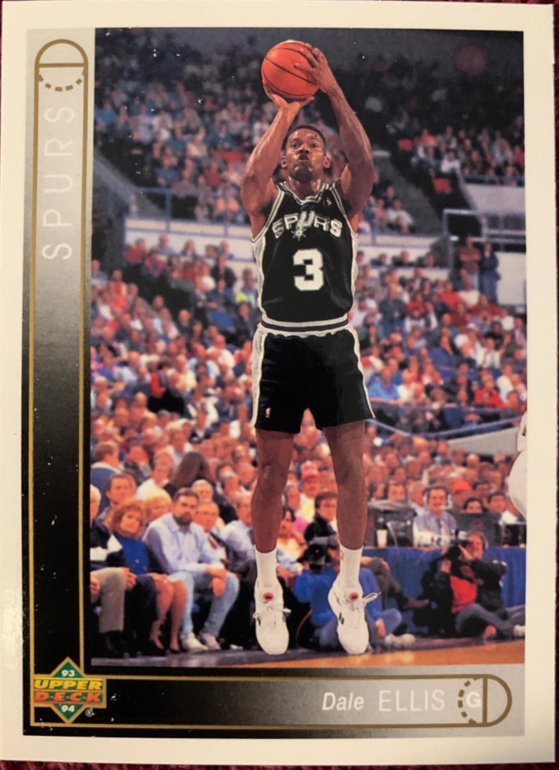 Dale Ellis #10 Basketball Cards 1993 Upper Deck