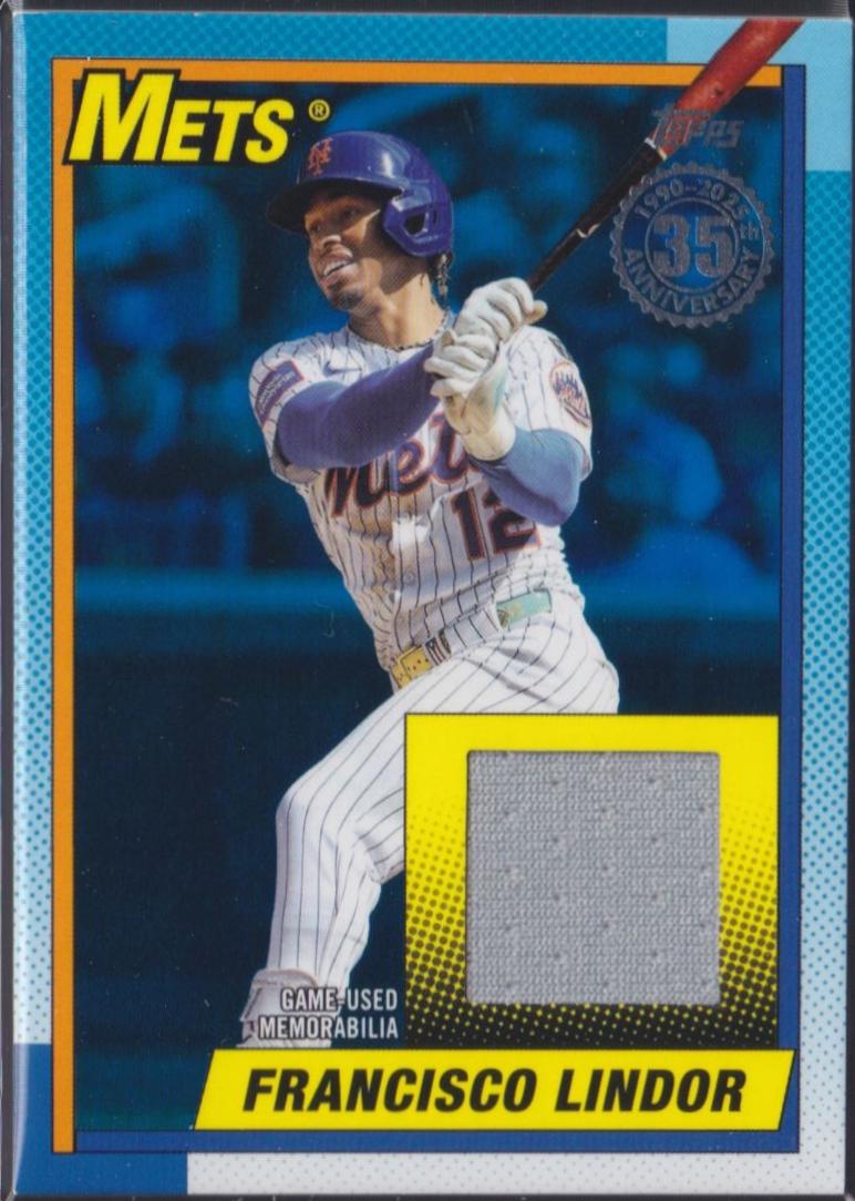 Francisco Lindor [Blue] #90RU-FL