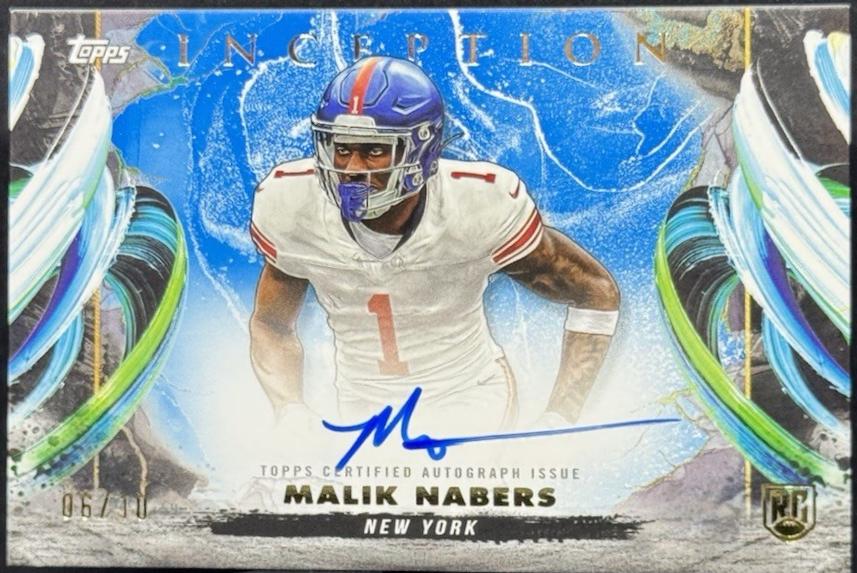 Malik Nabers [Blue] #RAV-MN