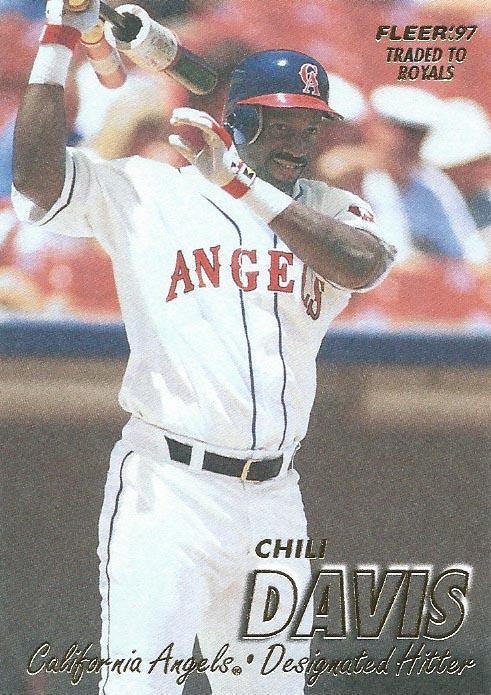 Chili Davis #37 Baseball Cards 1997 Fleer