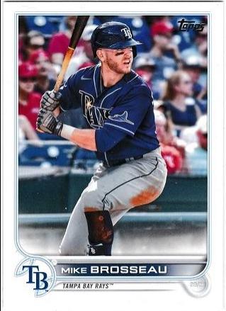 Mike Brosseau #223 Baseball Cards 2022 Topps
