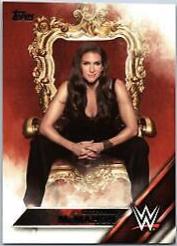 Stephanie McMahon #146 Wrestling Cards 2016 Topps WWE Then Now Forever