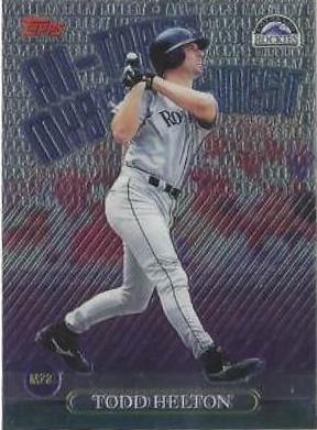 Todd Helton #M23 Baseball Cards 1999 Topps All Mystery Finest
