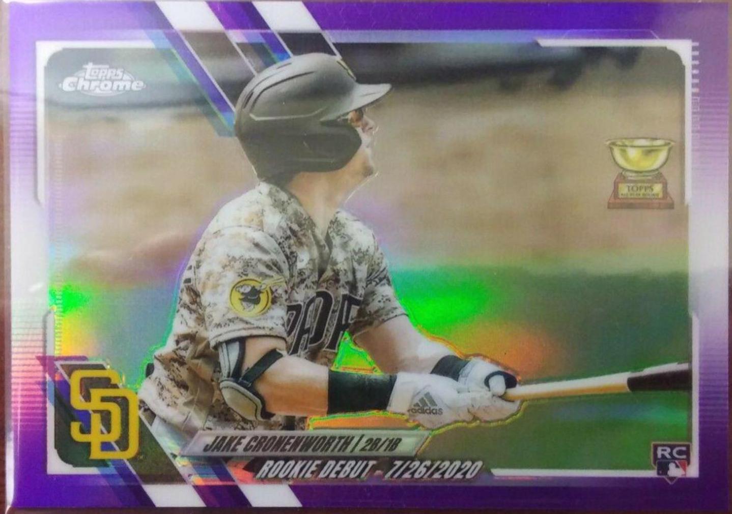 Jake Cronenworth [Purple Refractor] #USC25