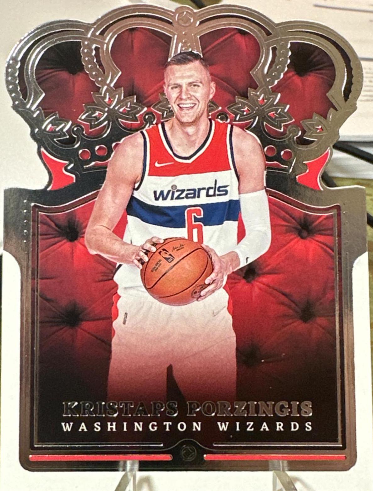 Kristaps Porzingis #30 2021-22 Panini Crown Royale Basketball