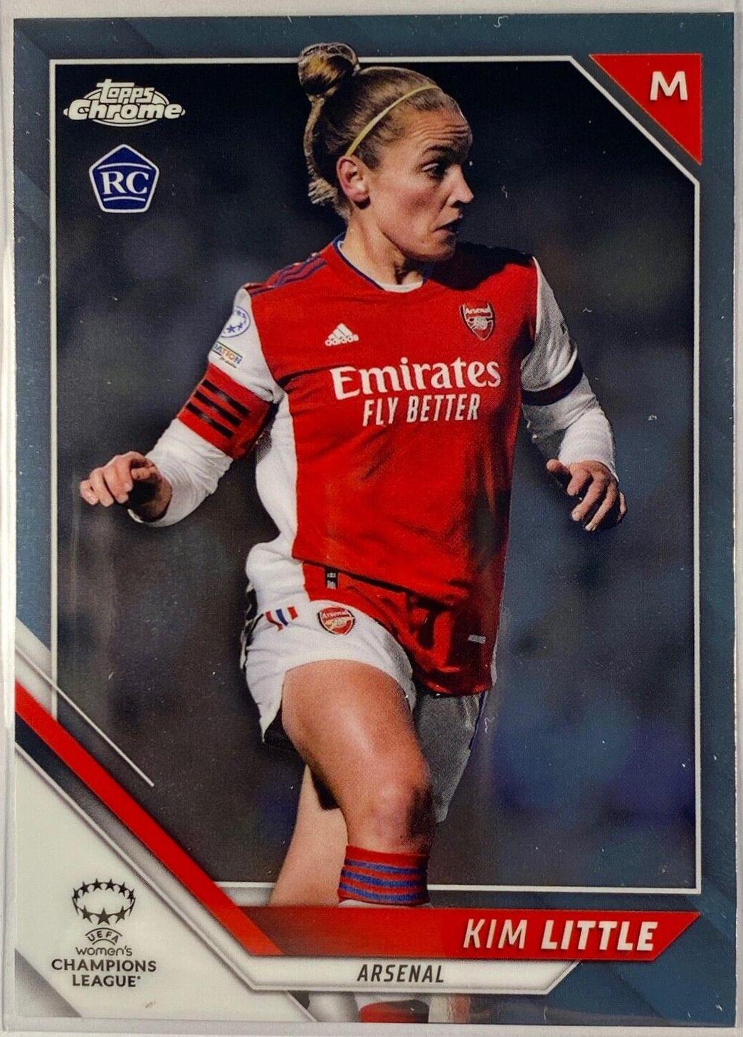 Kim Little #2 Soccer Cards 2021 Topps Chrome UEFA Women’s Champions League