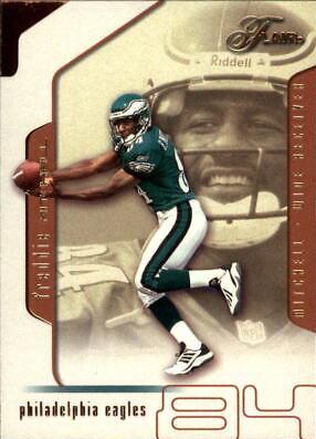 Freddie Mitchell #23 Football Cards 2002 Flair