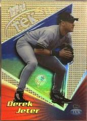 Derek Jeter [Pattern 30] #24B Baseball Cards 1999 Topps Tek Gold Prices