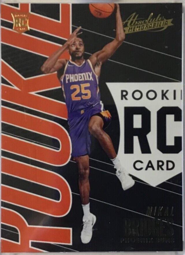 Mikal Bridges #65 2018-19 Panini Absolute Memorabilia Basketball