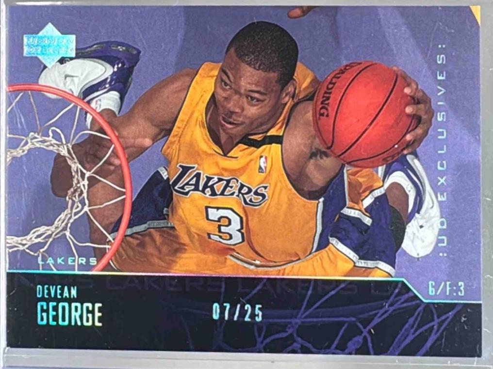 Devean George #125 2003-04 Upper Deck Basketball