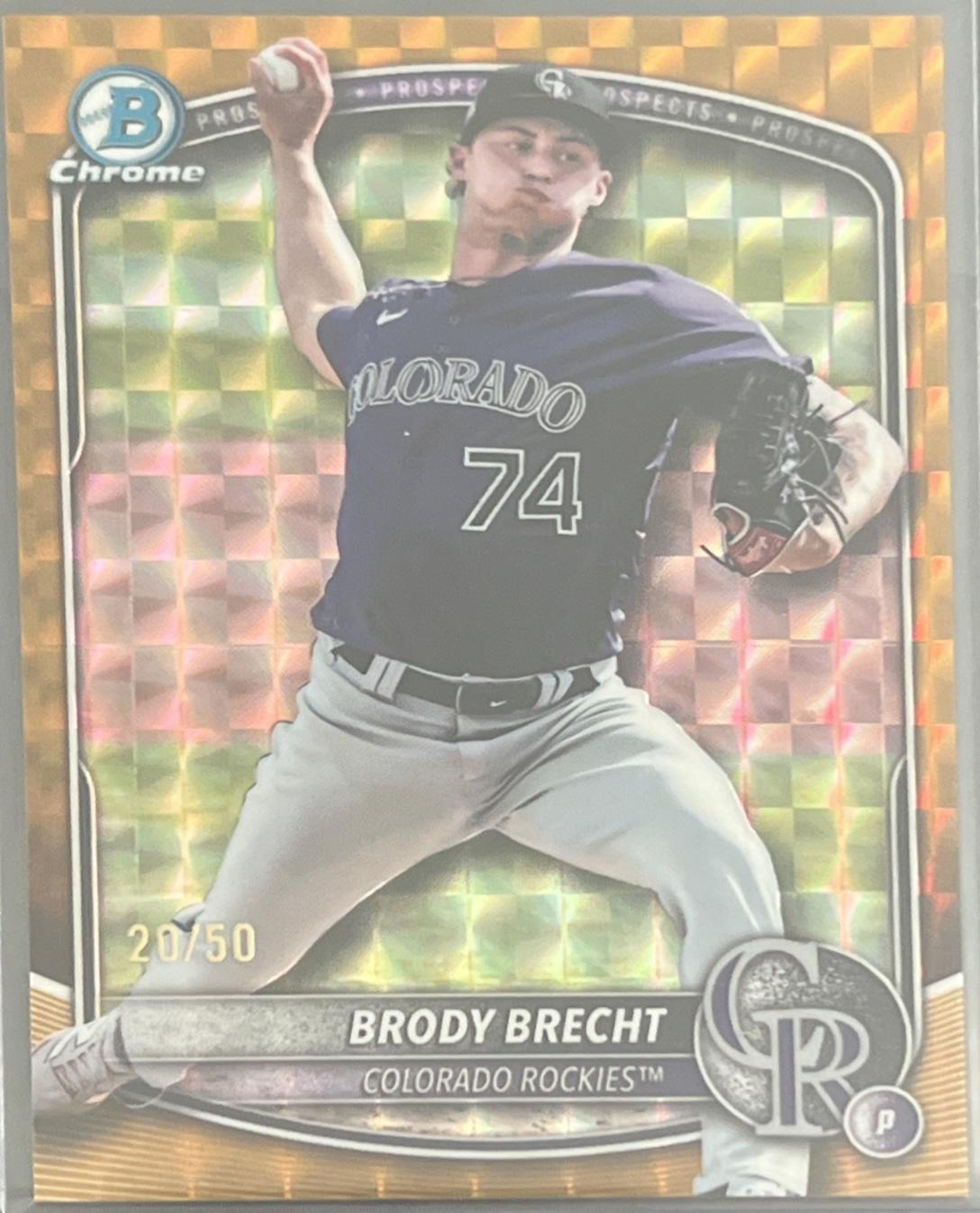 Brody Brecht [Gold Geometric] #BDC-143