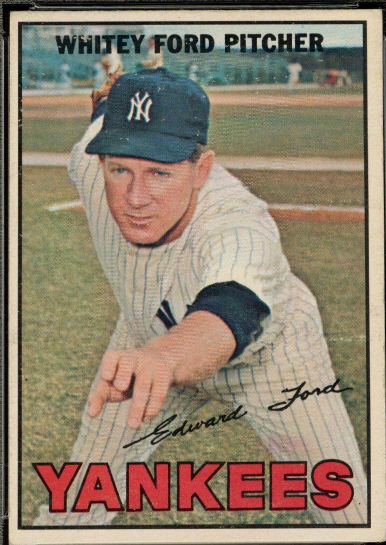 Whitey Ford #5 Baseball Cards 1967 O Pee Chee