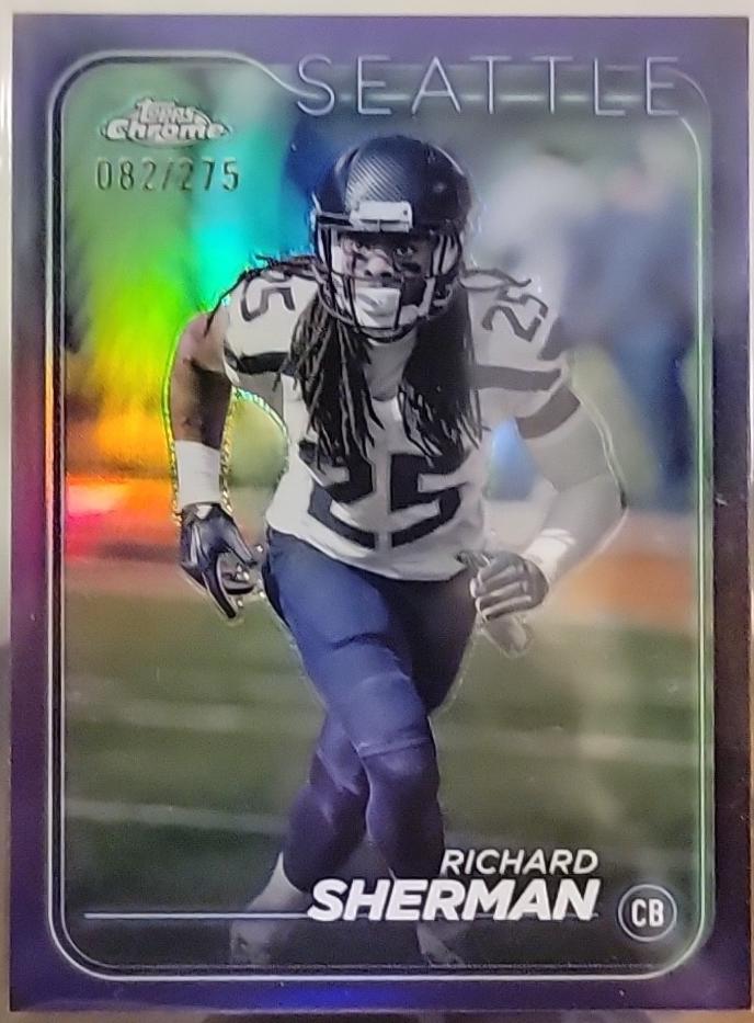Richard Sherman [Purple Refractor] #182