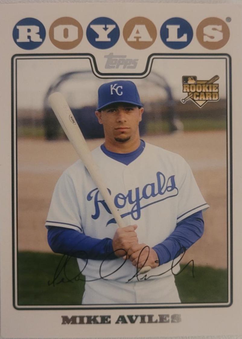 Mike Aviles #UH159 Baseball Cards 2008 Topps Update & Highlights