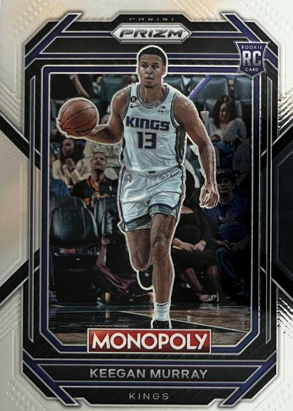 Keegan Murray #78 Basketball Cards 2022 Panini Prizm Monopoly