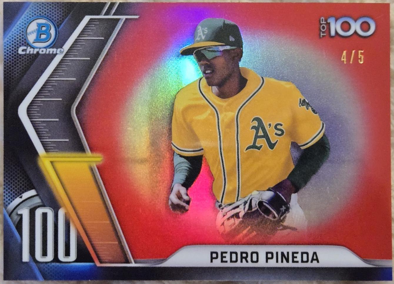 Pedro Pineda [Red] #BTP-100