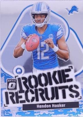 Hendon Hooker #7 Football Cards 2023 Panini Donruss Optic Rookie Recruits