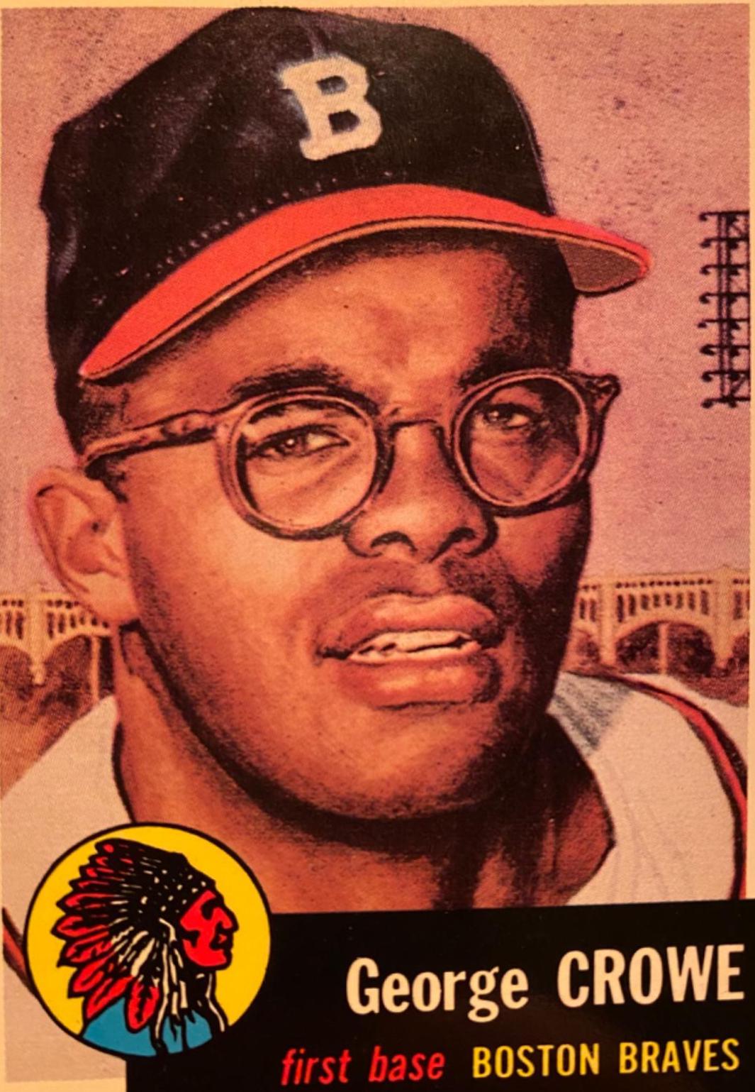 George Crowe #3 Baseball Cards 1991 Topps Archives 1953