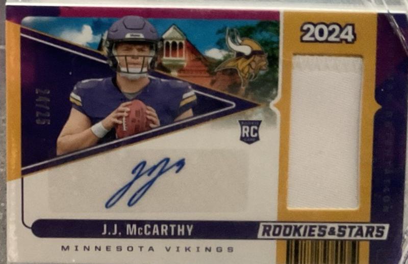 J.J. McCarthy #FO-JMY