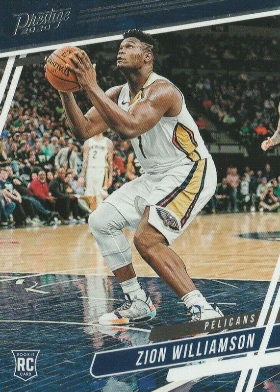Zion Williamson #60 Basketball Cards 2019 Panini Chronicles
