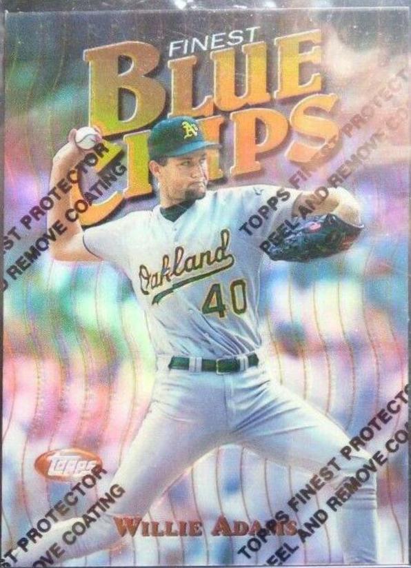 Willie Adams #12 Baseball Cards 1997 Finest