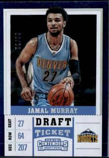 Jamal Murray Yellow Jersey Draft Ticket