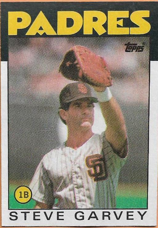 Steve Garvey #660 Baseball Cards 1986 Topps