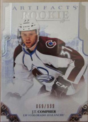 J.T. Compher #166 Hockey Cards 2017 Upper Deck Artifacts