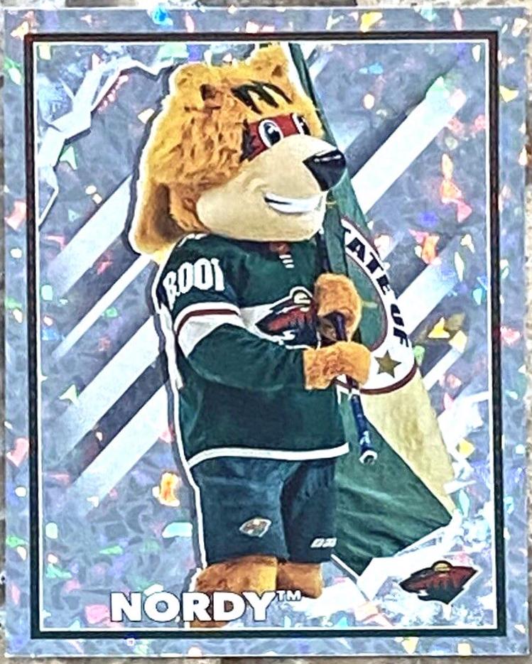 Nordy #241 Hockey Cards 2022 Topps NHL Sticker