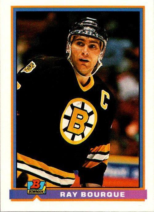 Ray Bourque #356 Hockey Cards 1991 Bowman