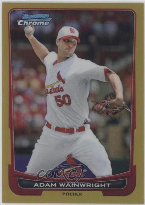 Adam Wainwright #191 2012 Bowman Chrome Baseball