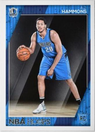 AJ Hammons #297 Basketball Cards 2016 Panini Hoops