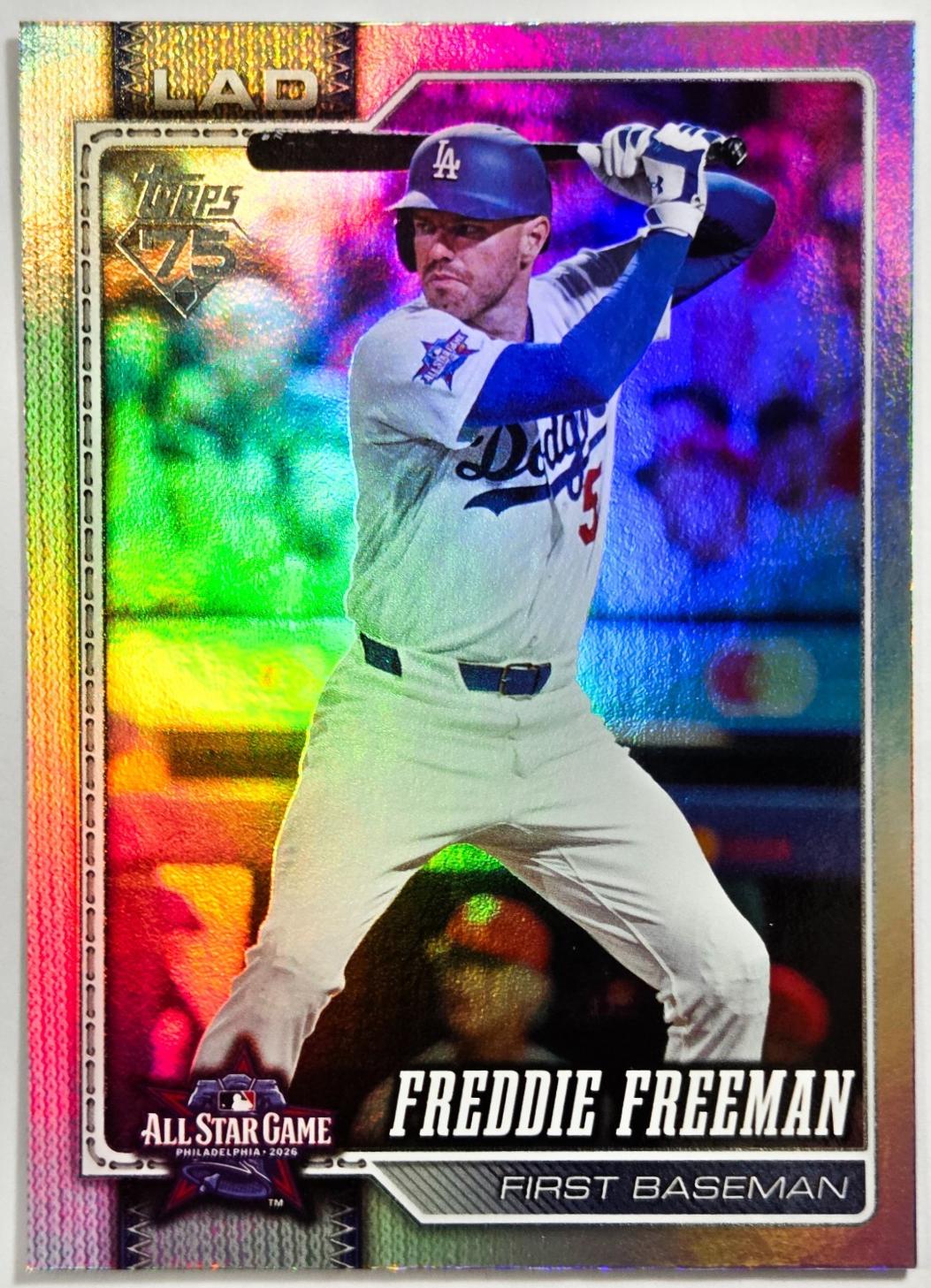 Freddie Freeman #ASG-24 2026 Topps Update All Star Game Autograph Baseball