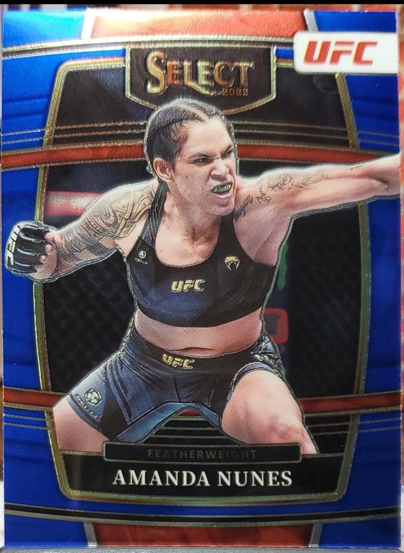 Amanda Nunes [Blue] #97 Prices | 2022 Panini Select UFC | UFC Cards