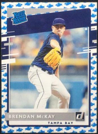 Brendan McKay #36 Baseball Cards 2020 Panini Donruss