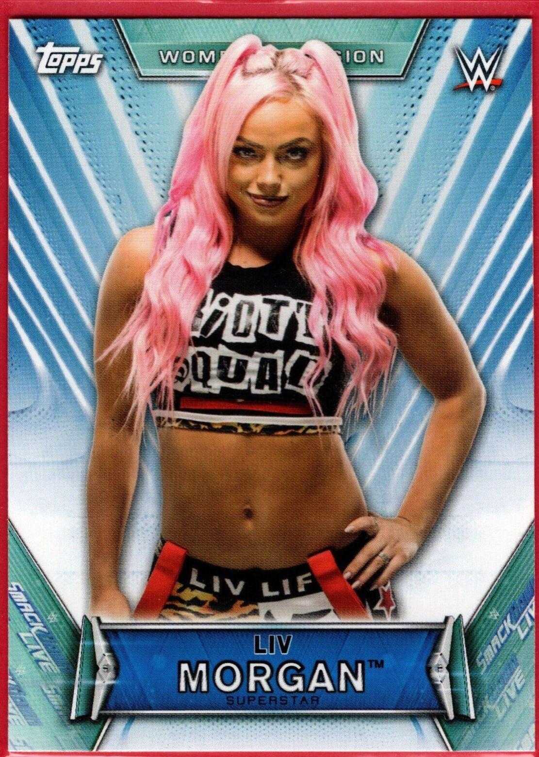 Liv Morgan #7 Wrestling Cards 2019 Topps WWE Women's Division