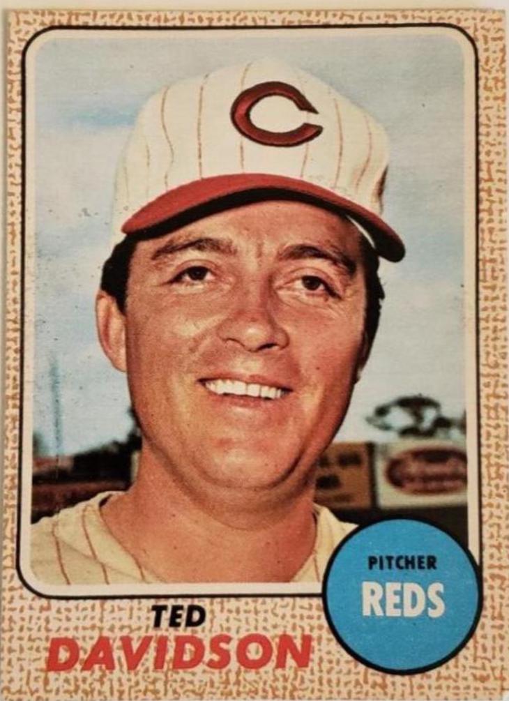 Ted Davidson #48 Baseball Cards 1968 O Pee Chee