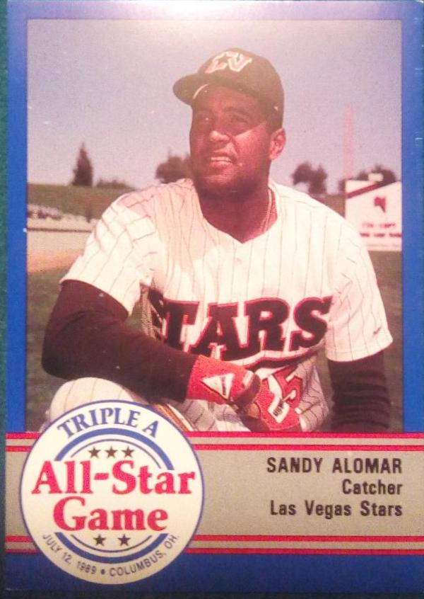Sandy Alomar #AAA-6 Baseball Cards 2014 Topps Triple Threads All-Star MLB Logo Patches