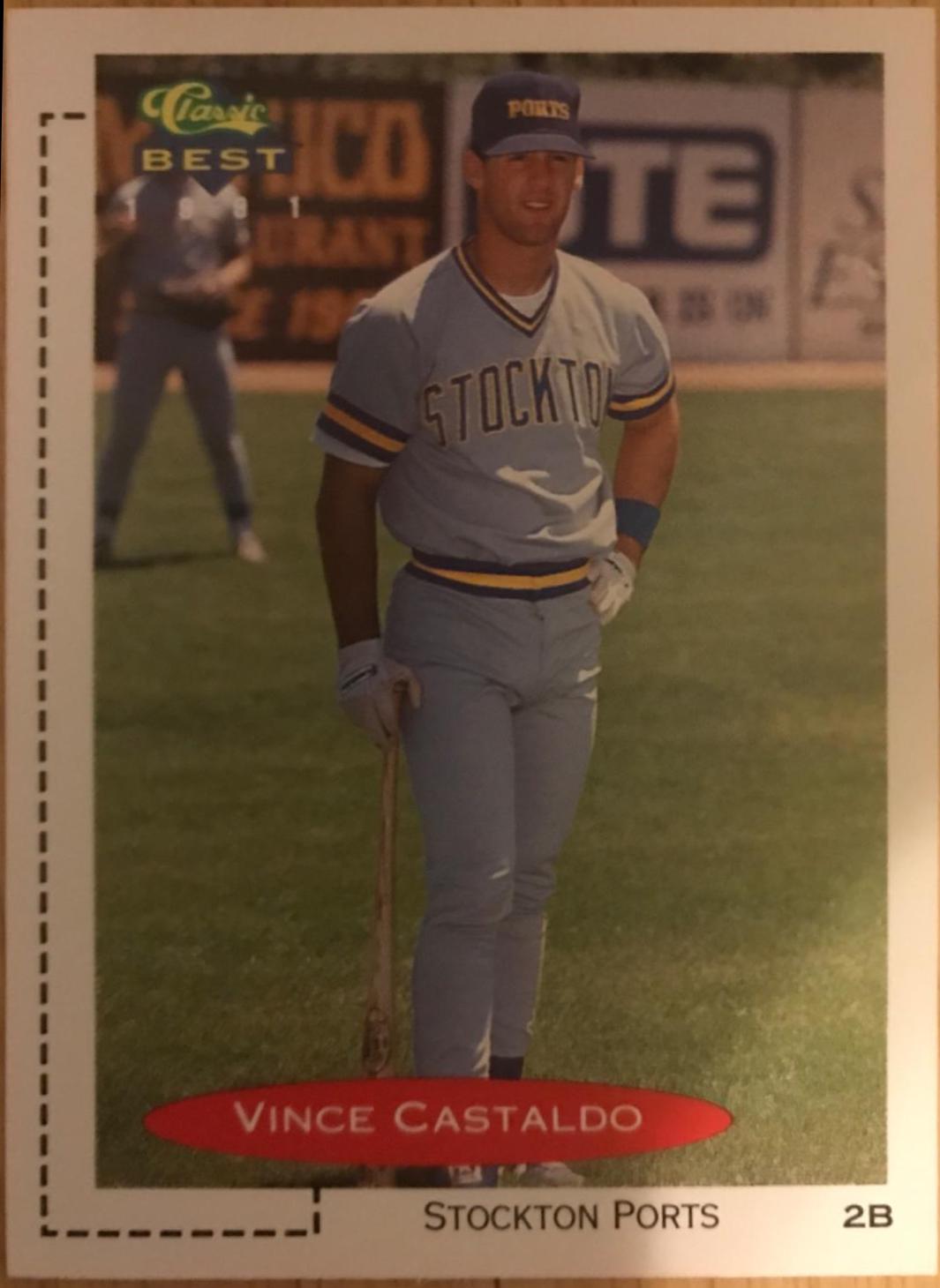 Vince Castaldo #264 1991 Classic Best Baseball