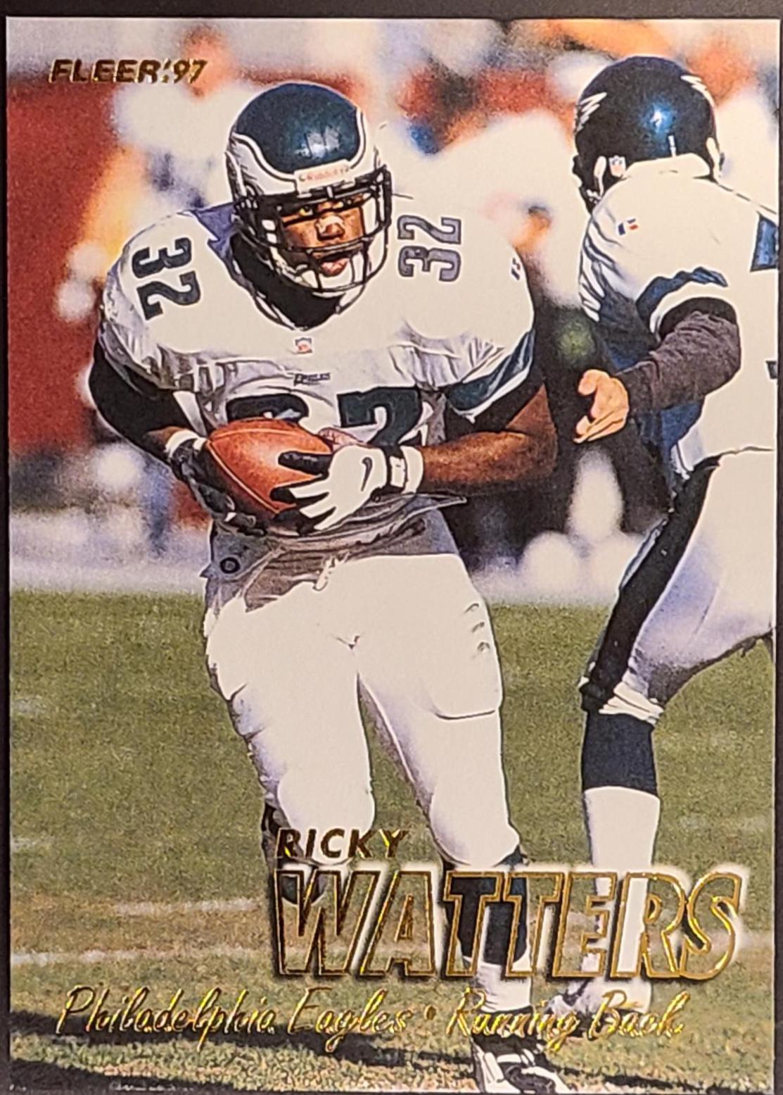 Ricky Watters #14 Football Cards 1997 Fleer