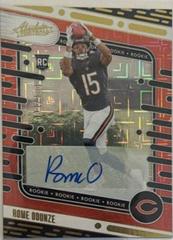 Rome Odunze [Signature Spectrum Red] #109 Prices | 2024 Panini