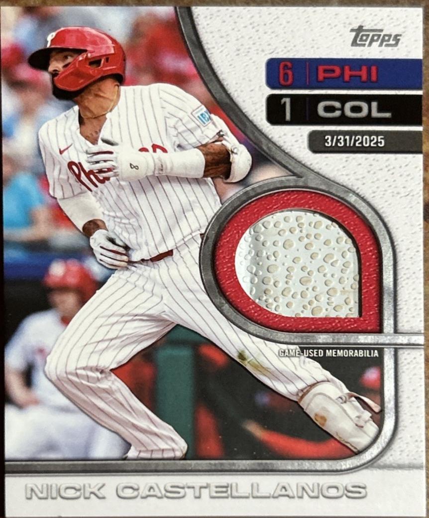 Nick Castellanos #RTB-NC 2026 Topps Series 2 Rounding The Bases Baseball