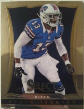 Steve Johnson #11 Football Cards 2013 Panini Select
