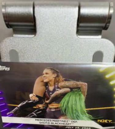 Mercedes Martinez def. Shotzi Blackheart #51 Wrestling Cards 2021 Topps WWE Women's Division