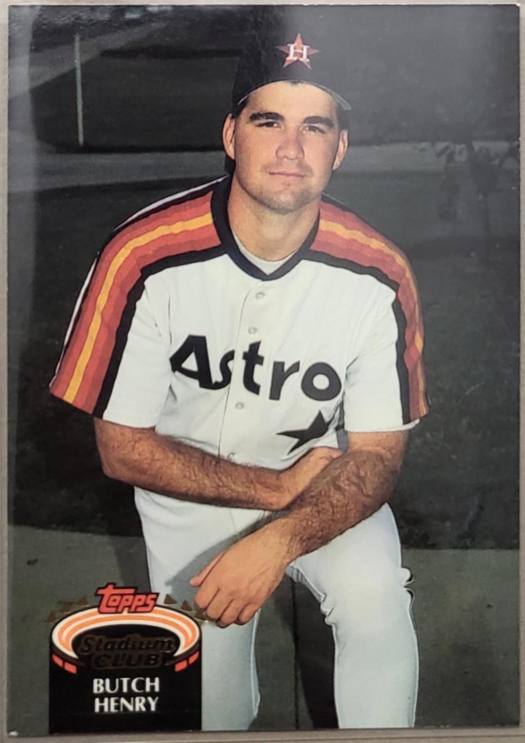Butch Henry #742 Baseball Cards 1992 Stadium Club